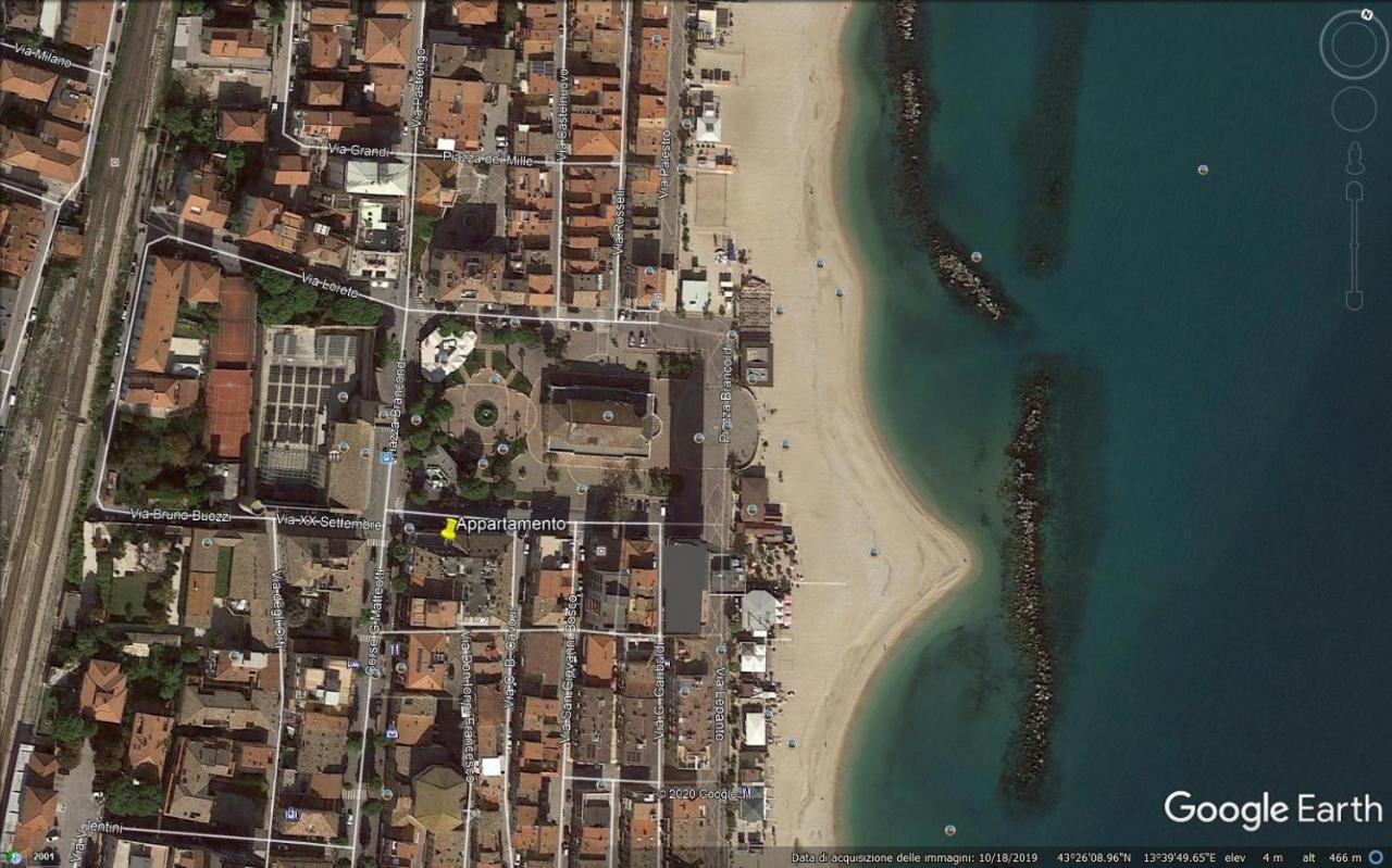 Fruttadamare Lejlighed Porto Recanati Eksteriør billede